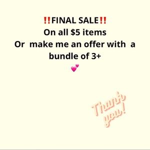 ‼️FINAL SALE‼️